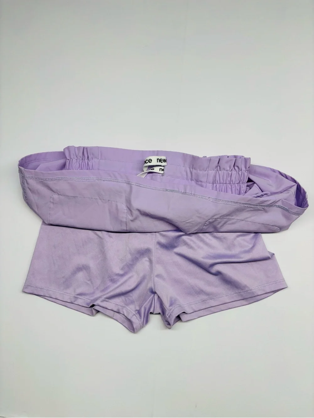 New Balance purple mini skort